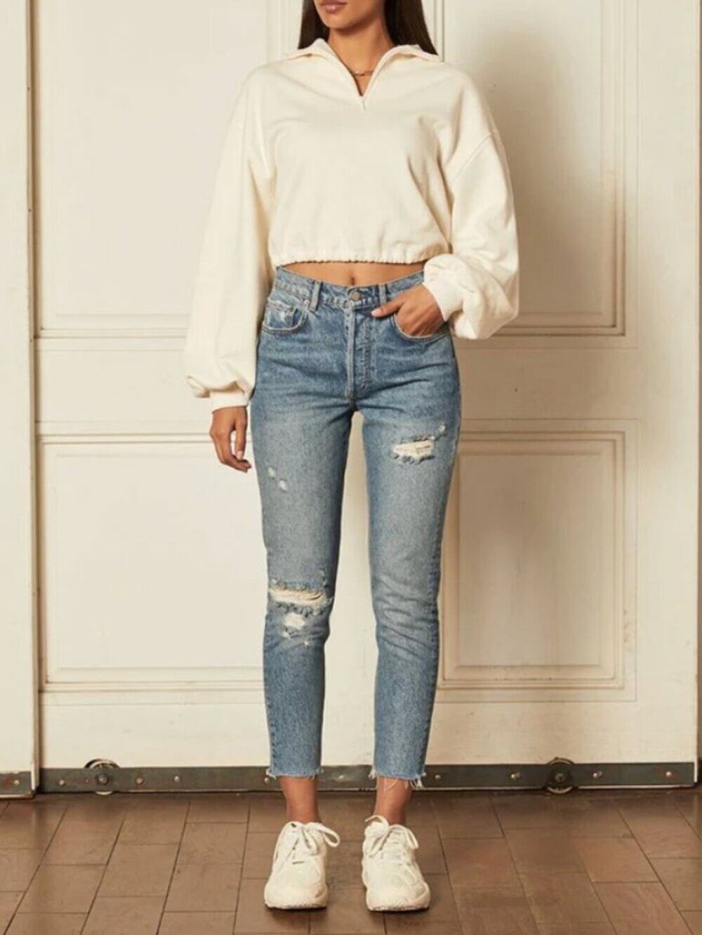 Boyish The Billy Distressed Skinny Jeans in Far Country Wash